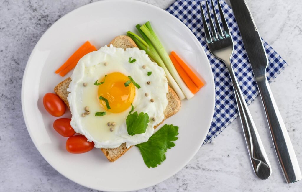 Eggs are healthy option in breakfast