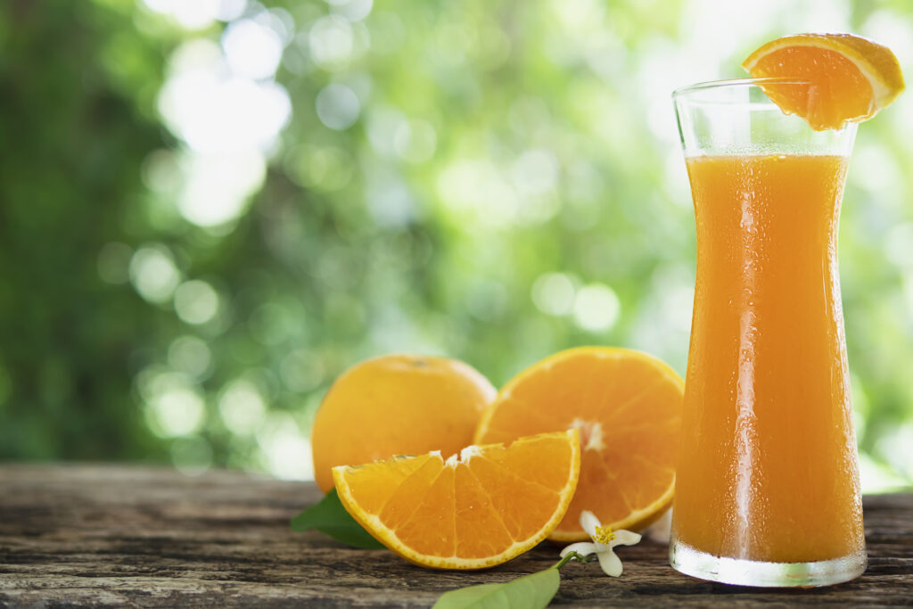 Healthy Fresh Orange Juice