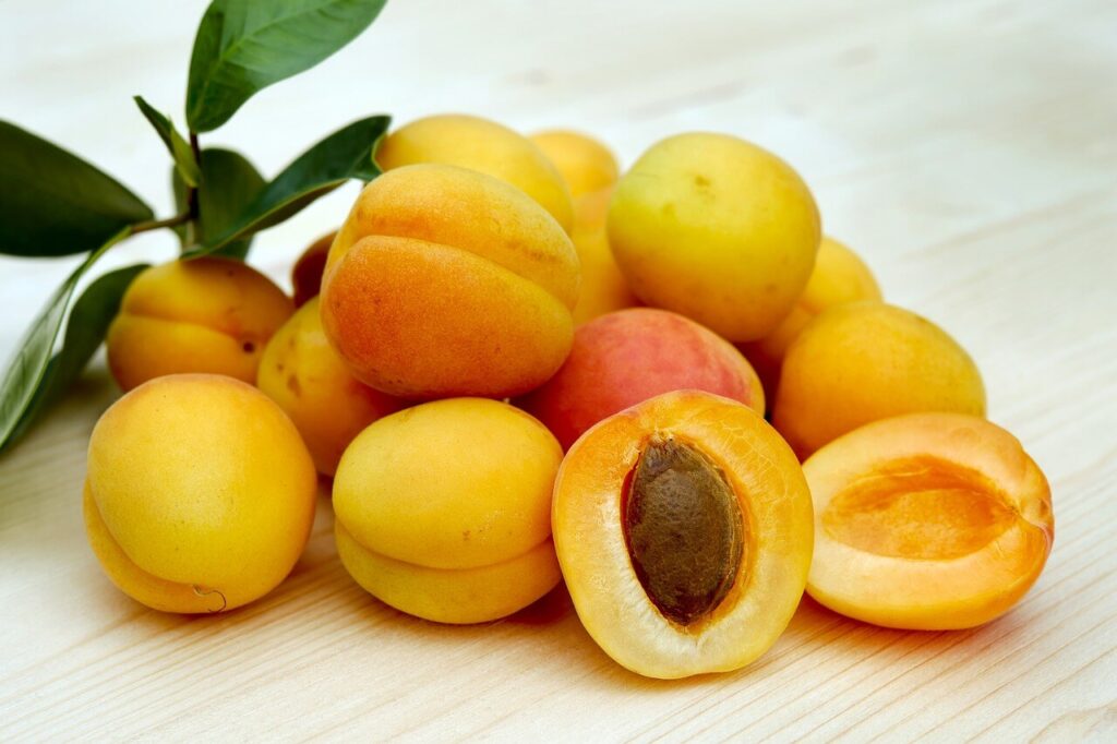 Apricots are good fruit