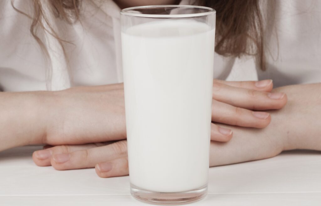 Enjoy milk regularly to get calcium